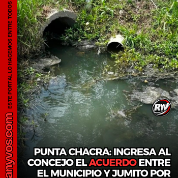 PUNTA CHACRA: HOY INGRESA AL CONCEJO EL ACUERDO ENTRE EL MUNICIPIO Y JUMITO POR LAS OBRAS PENDIENTES